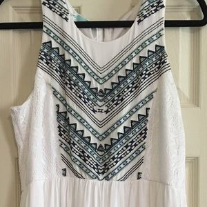 Maurices white dress